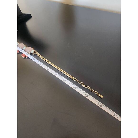 The Limited NWT faux gold and coral statement necklace - Picture 4 of 6